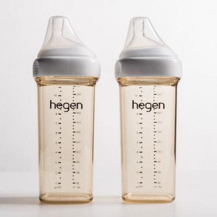 Hegen PCTO 330ml Feeding Bottle with Fast Flow Teat (Pack of 2)