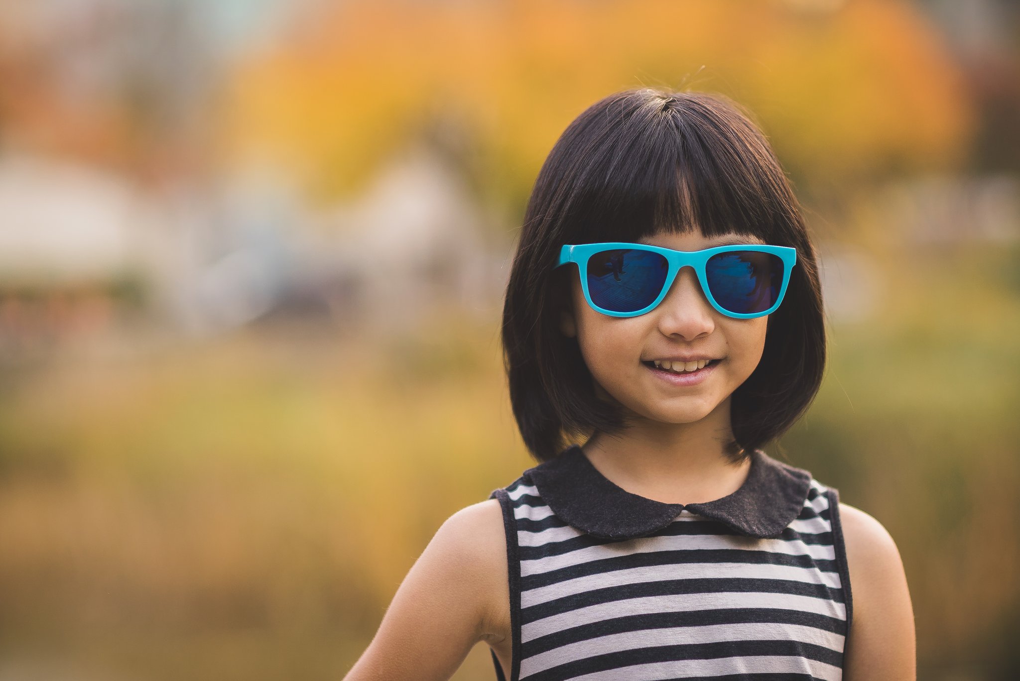 Child Wearing Real Shades Surf Sunglasses