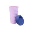 GoSili Silicone Pink Print To-Go Travel Cup