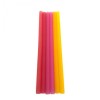 GoSili Silikids Spice/Pink/Tangerine Kids' Reusable Silicone Straws (Pack of 6)