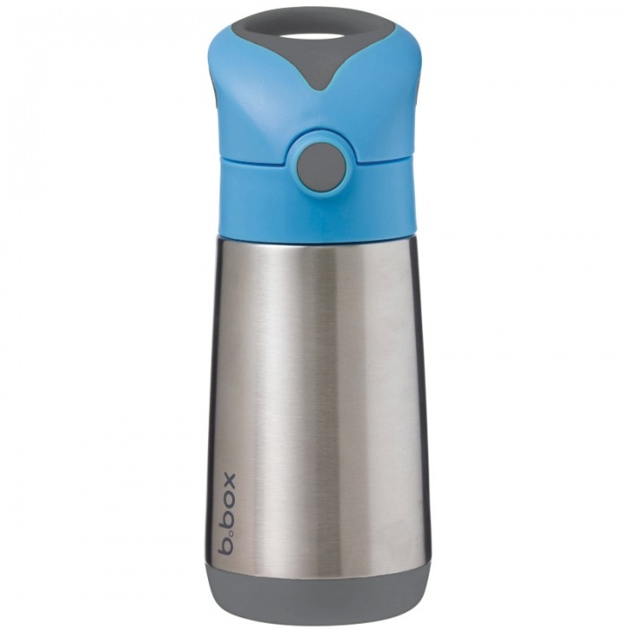 b.box Blue Slate Insulated Drink Bottle