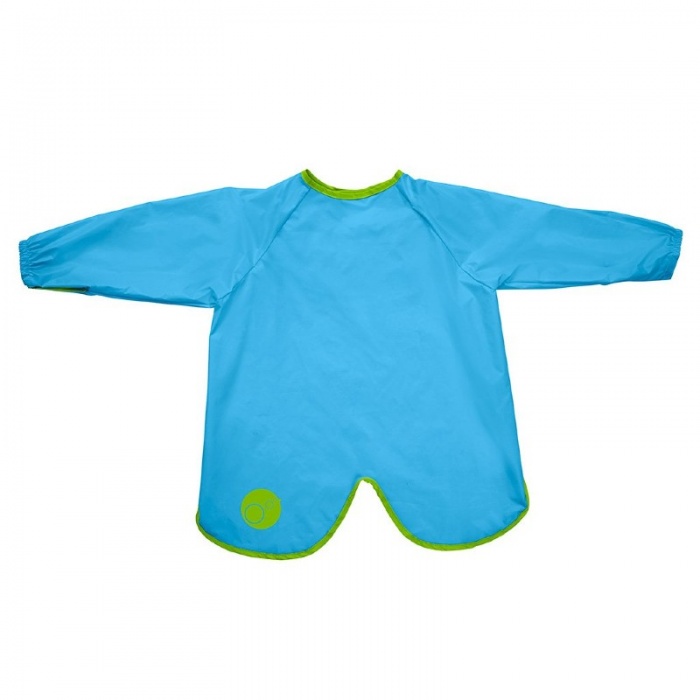 b.box Ocean Breeze Blue Large Smock Bib