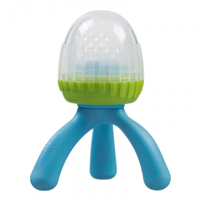 b.box Ocean Breeze Blue Silicone Fresh Food Feeder