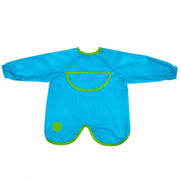 b.box Ocean Breeze Blue Smock Bib