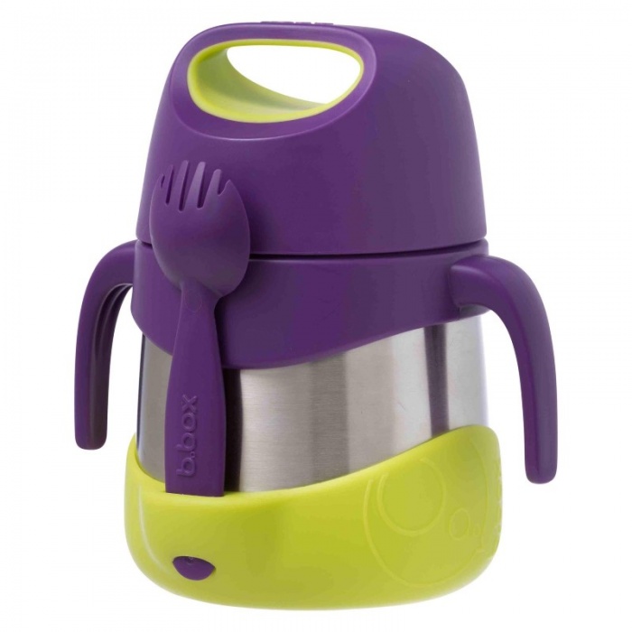 b.box Passion Splash Purple Kids' Insulated Food Jar