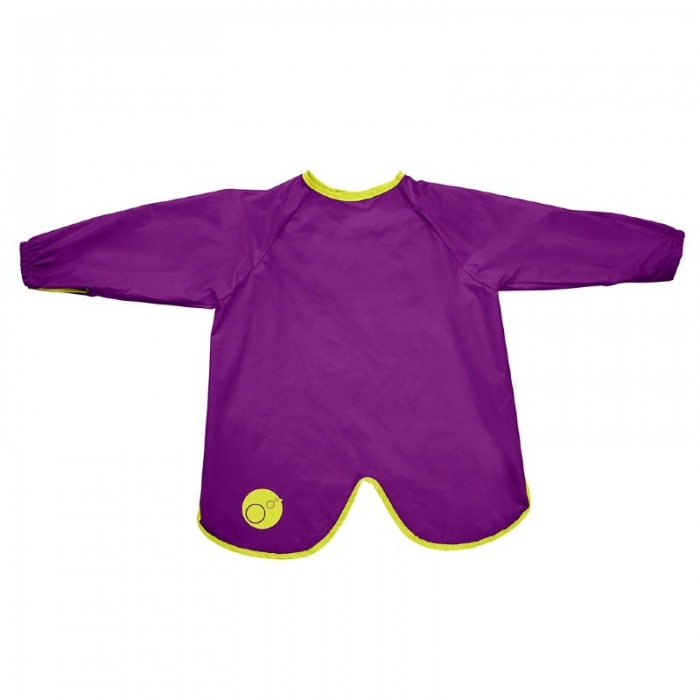 b.box Passion Splash Purple Large Smock Bib