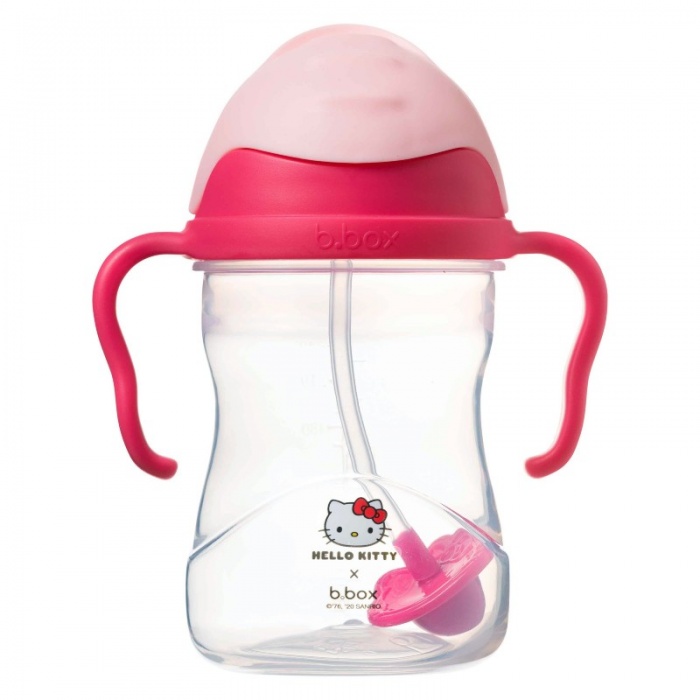 b.box Popstar Pink Hello Kitty Sippy Cup