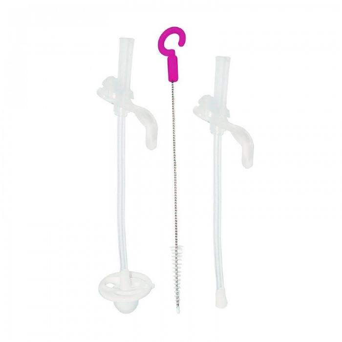 b.box Sippy Cup Replacement Straw and Cleaning Set