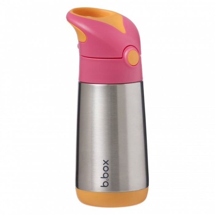 b.box Strawberry Shake Insulated Drink Bottle