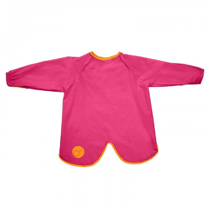 b.box Strawberry Shake Pink Large Smock Bib