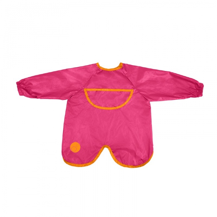 b.box Strawberry Shake Pink Smock Bib