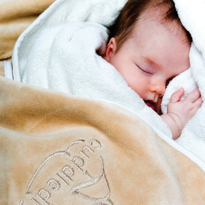 Cuddledry Original Oatmeal Hands-Free Baby Bath Towel