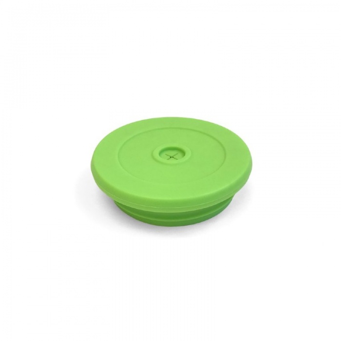 GoSili Lime Silicone Kids' Straw Top