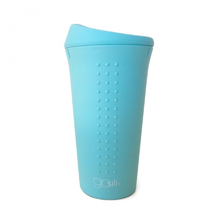 GoSili Silicone Sky Blue To-Go Travel Cup