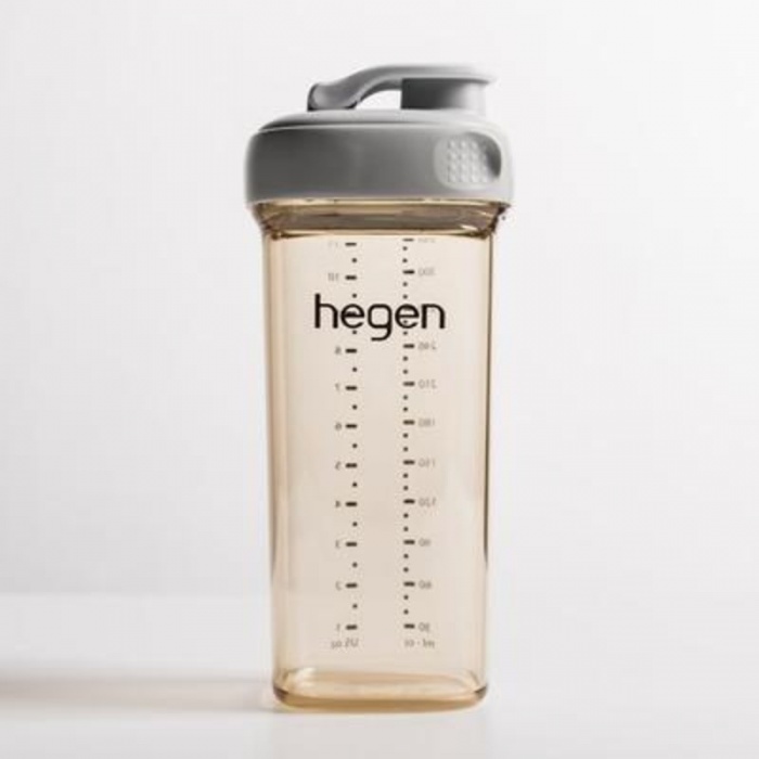Hegen PCTO 330ml Drinking Bottle with Green Spout Twins.co.uk