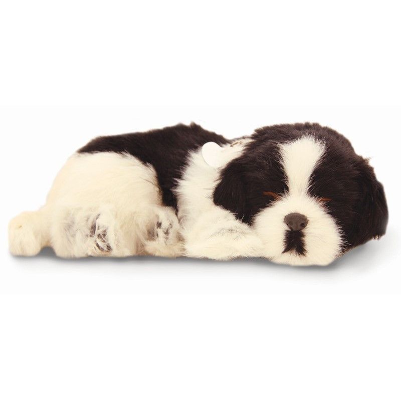 Border Collie Breathing Pet Plush Toy