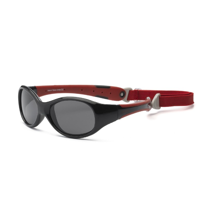 Real Shades Explorer Red/Black Sunglasses for Babies