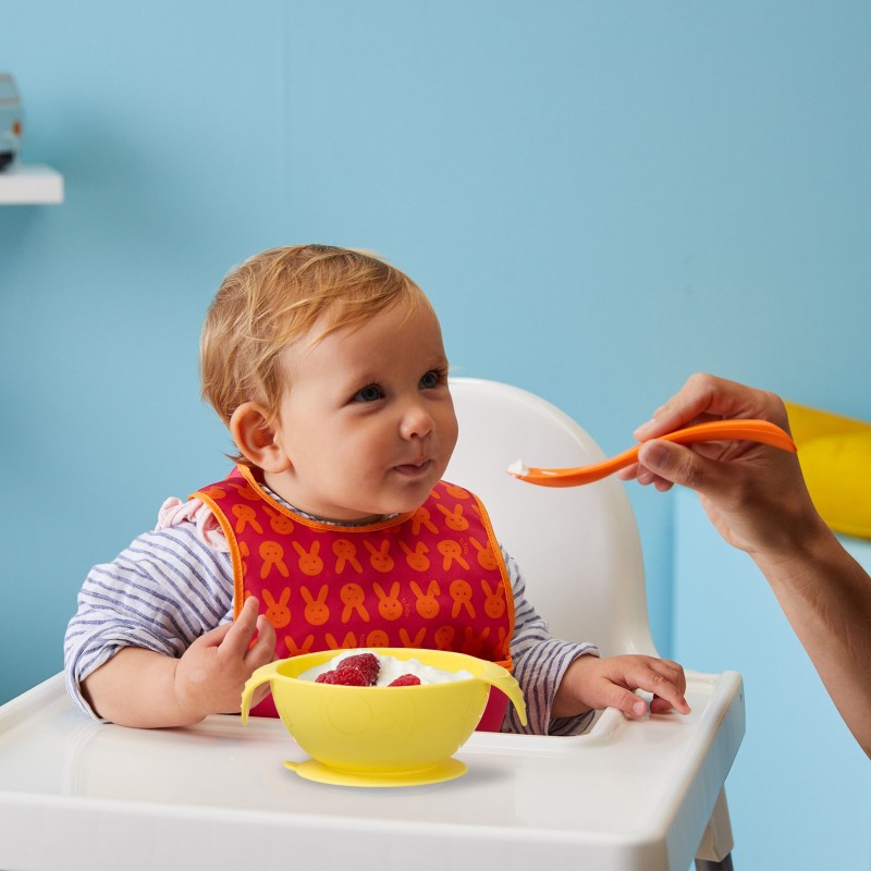 b.box Silicone First Feeding Set