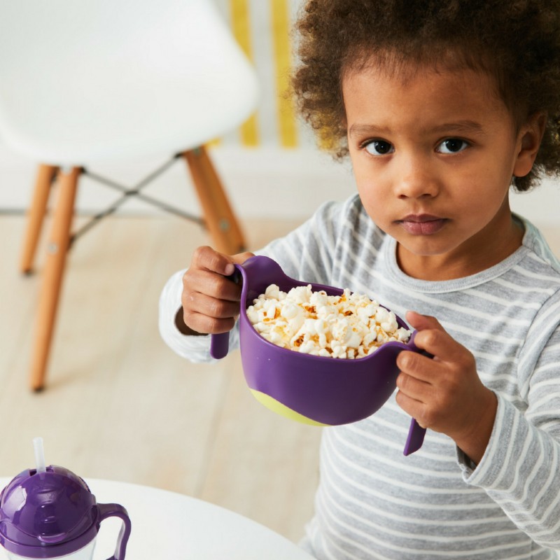 b.box Extra Large Kids' Bowl and Straw b.box Extra Large Kids' Bowl and Straw