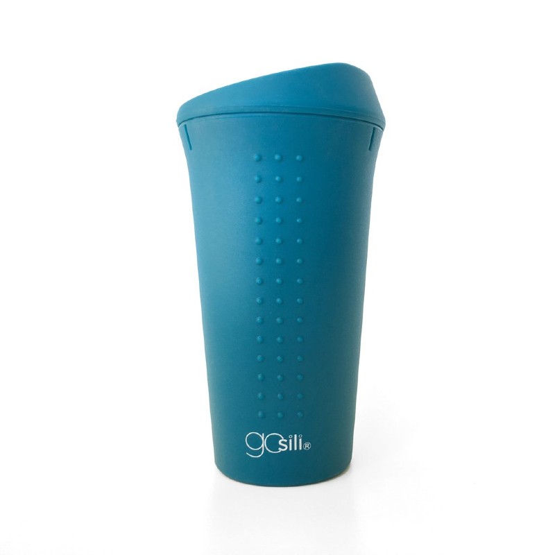 GoSili Silicone Teal Green To-Go Travel Cup