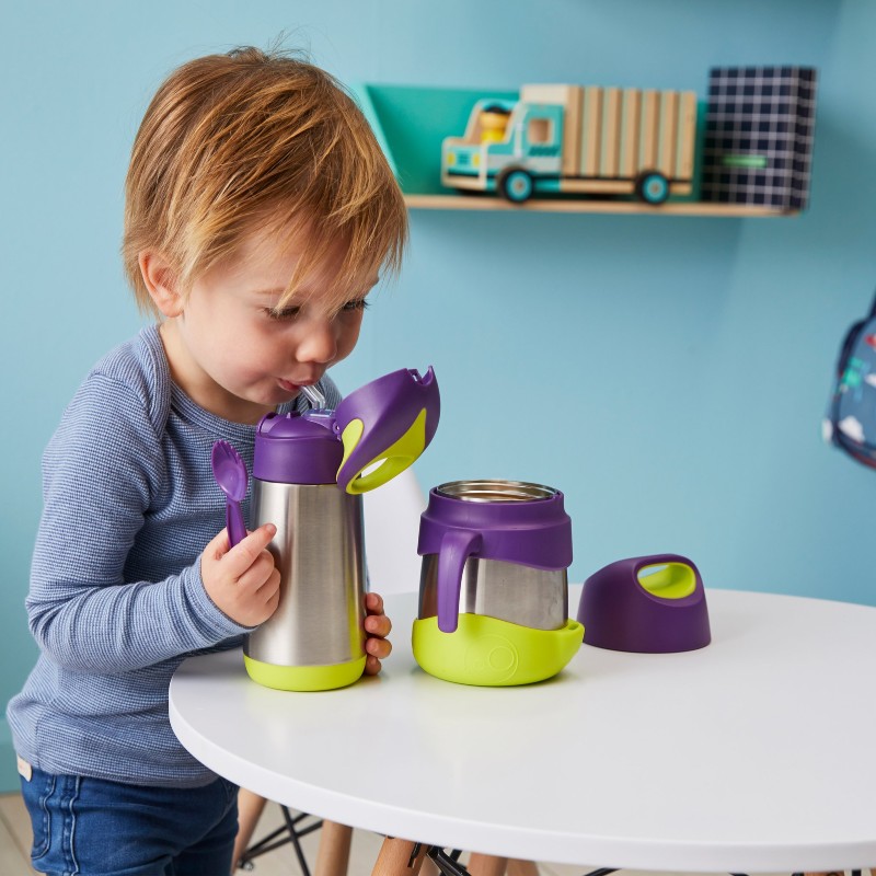 Child with the b.box Insulated Drink Bottle Child with the b.box Insulated Drink Bottle