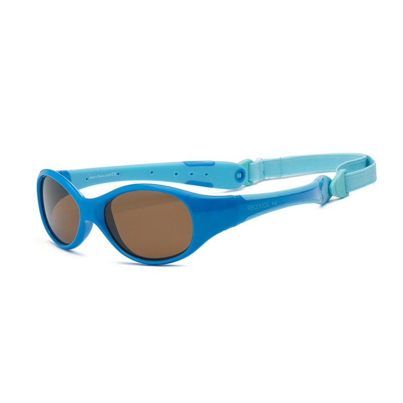 Real Shades Explorer Blue/Light Blue Sunglasses for Toddlers