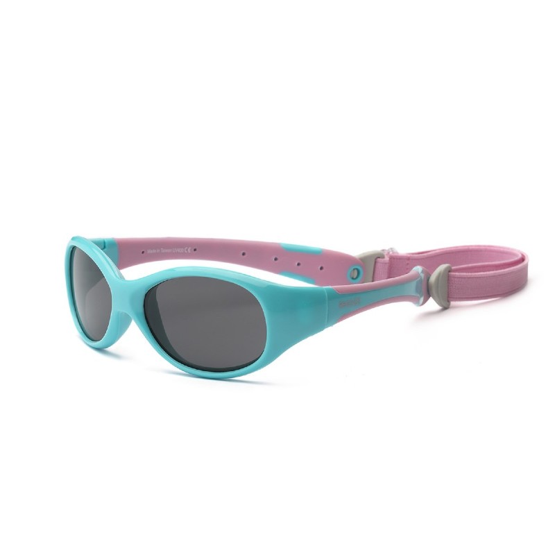Real Shades Explorer Pink/Aqua Sunglasses for Toddlers