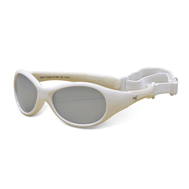 Real Shades Explorer White Sunglasses for Toddlers