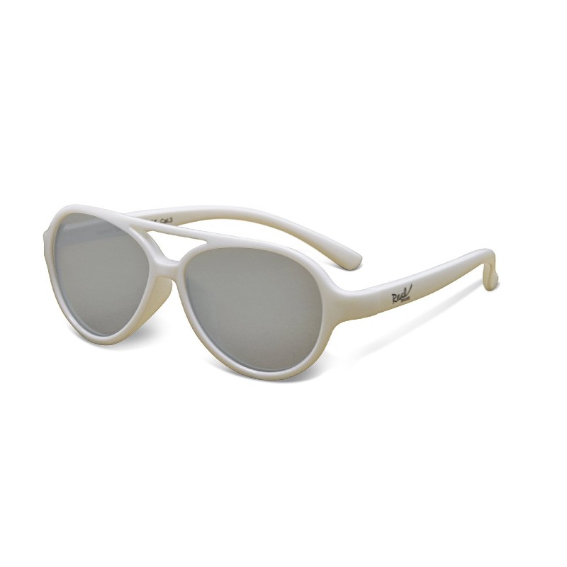 Real Shades Sky White Sunglasses for Toddlers