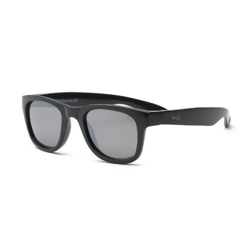 Real Shades Surf Black Sunglasses for Kids 7+