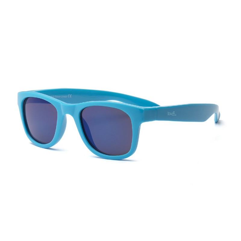 Real Shades Surf Neon Blue Sunglasses for Kids 4+