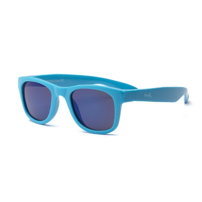 Real Shades Surf Neon Blue Sunglasses for Kids 7+