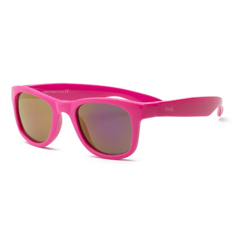 Real Shades Surf Neon Pink Sunglasses for Kids 7+