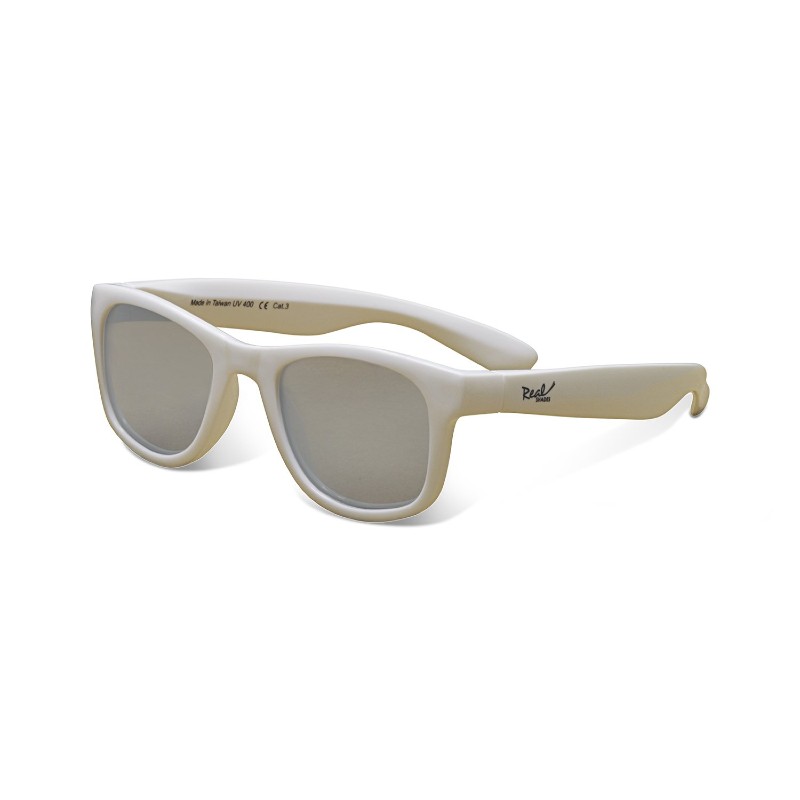 Real Shades Surf White Sunglasses for Kids 7+