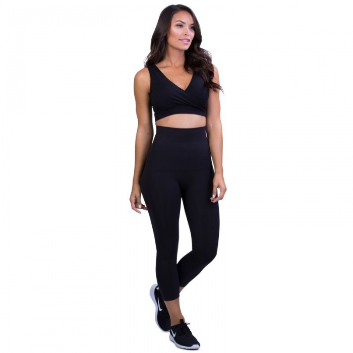 Belly Bandit Mother Tucker Compression Capri Leggings