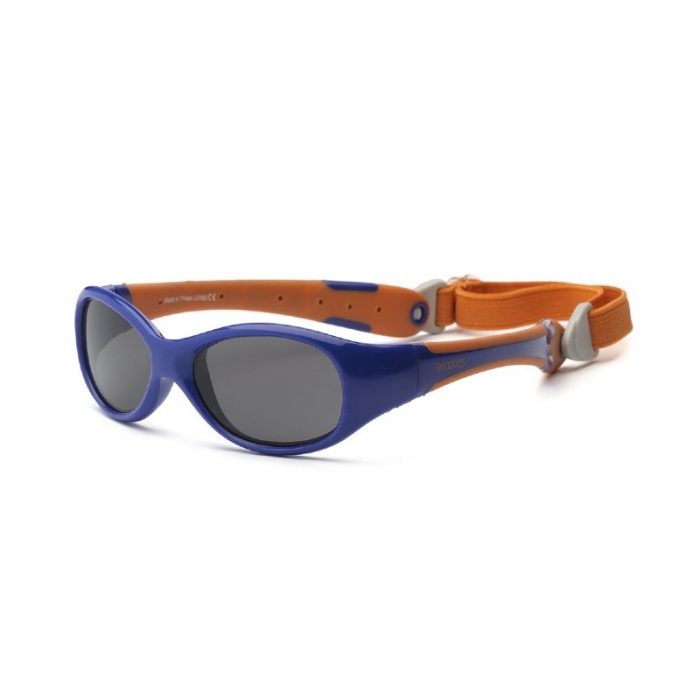 Real Shades Explorer Navy/Orange Sunglasses for Babies