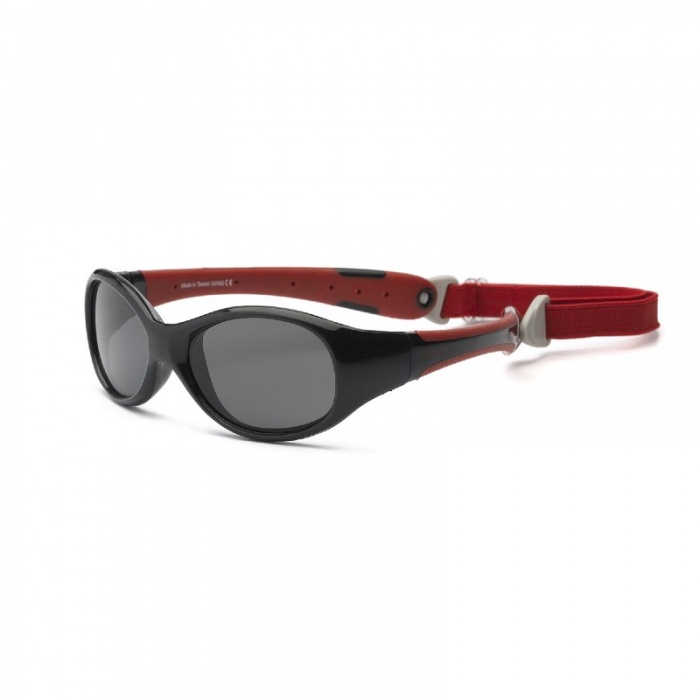 Real Shades Explorer Red/Black Sunglasses for Toddlers