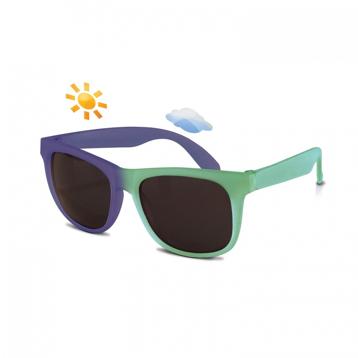 Real Shades Green/Midnight Blue Switch Sunglasses for Kids 4+