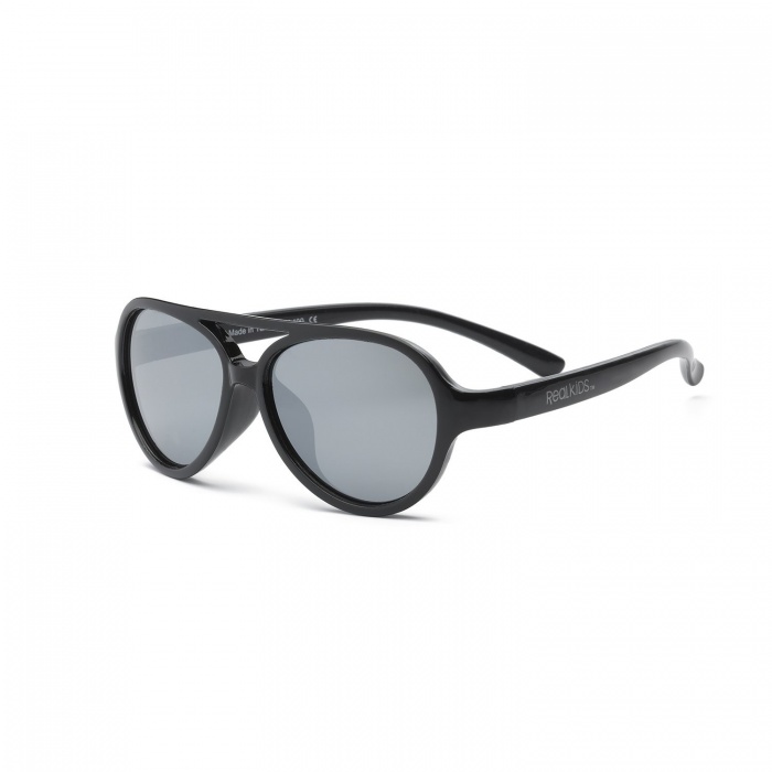 Real Shades Sky Black Sunglasses for Kids 7+